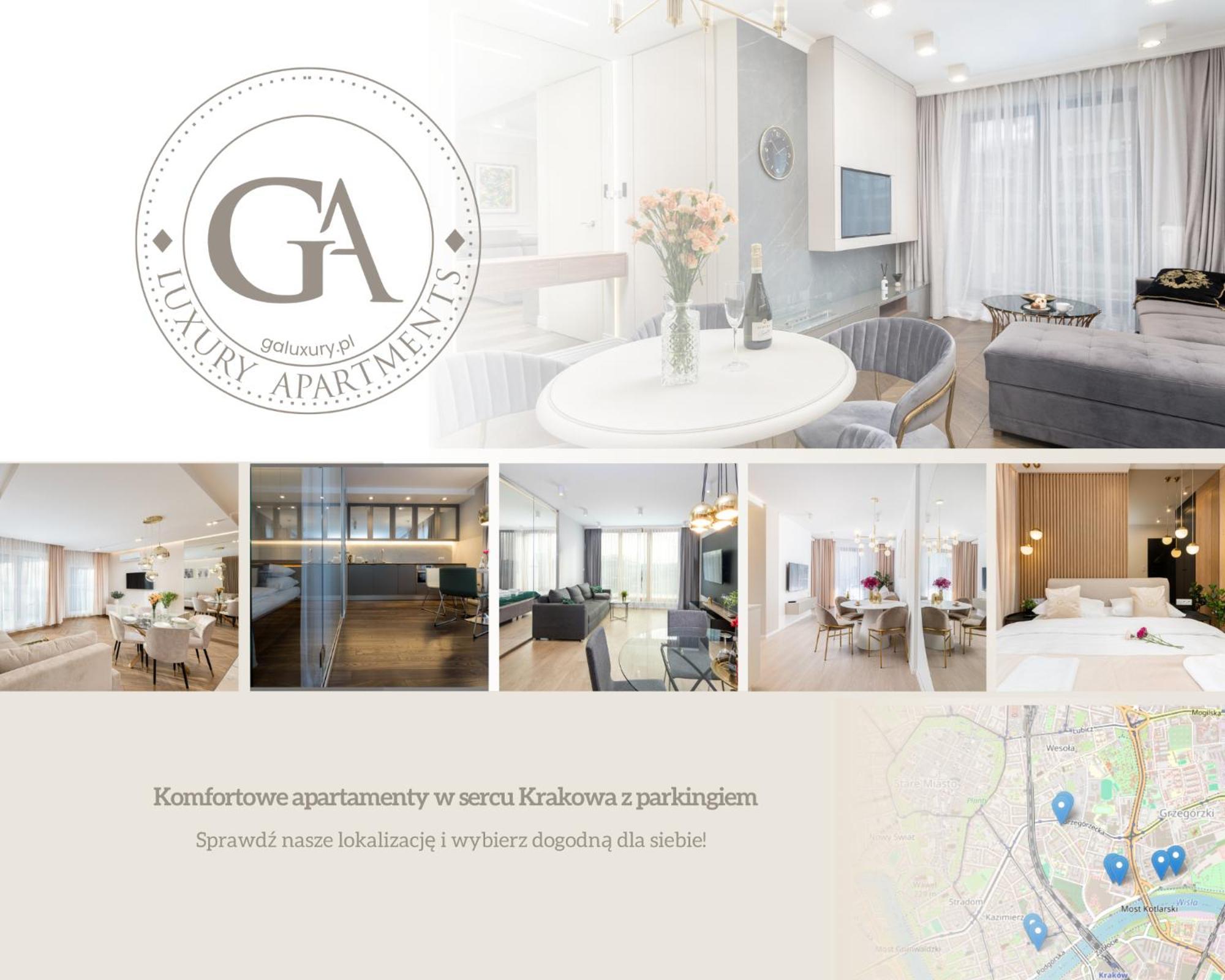 Ga Luxury Apartments G9 Krakow Ngoại thất bức ảnh