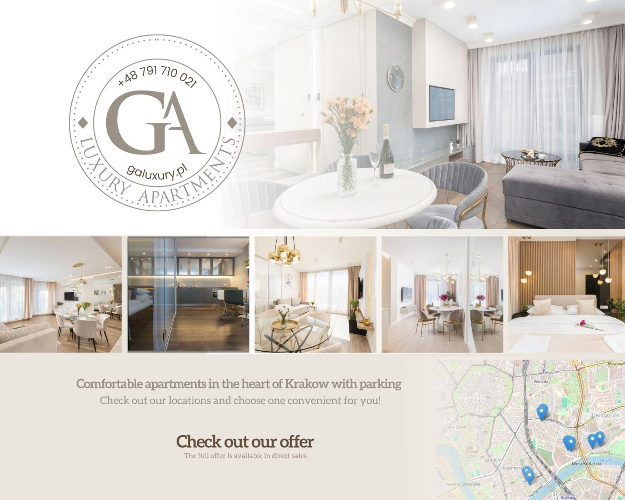 Ga Luxury Apartments G9 Krakow Ngoại thất bức ảnh